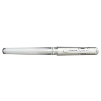 Uni Ball gélový roller UM-153 Signo Broad, 1 mm, biela