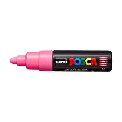 Uni Posca fixka PC-7M, 4,5-5,5 mm, ružová