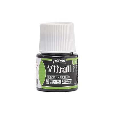 Vitrail 45 ml, 15 Black