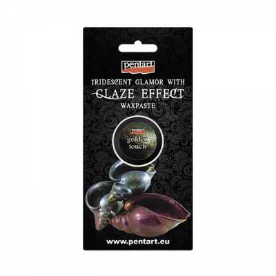 Vosková pasta, glazúrový efekt, 3,5 ml, golden