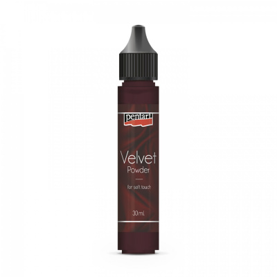 Zamatový prášok, 6 g, zemitá hnedá