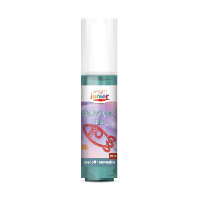 Zlupovacia farba na sklo, 20 ml, zelená