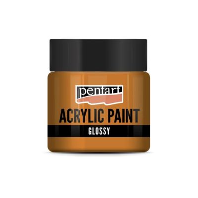 Akrylová farba lesklá 50 ml, pomarančová