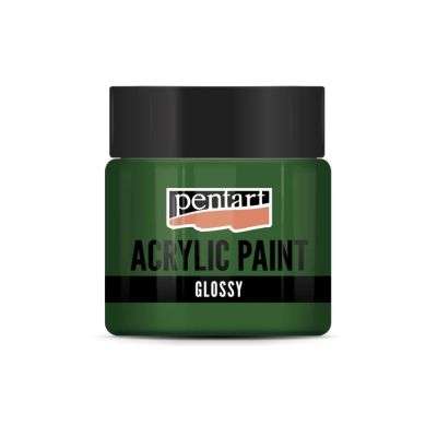 Akrylová farba lesklá 50 ml, zelená
