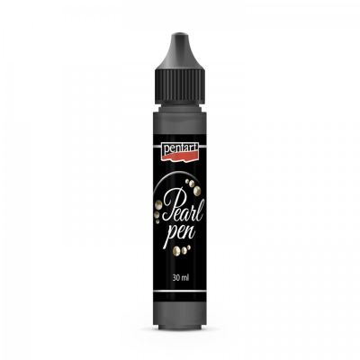 Perleťové pero, 30 ml, čierna