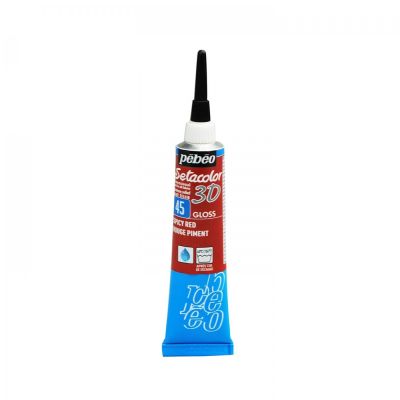 Setacolor 3D 20 ml, gloss, 045 Pepper red