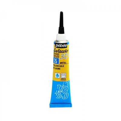 Setacolor 3D 20 ml, metal, 035 Yellow gold
