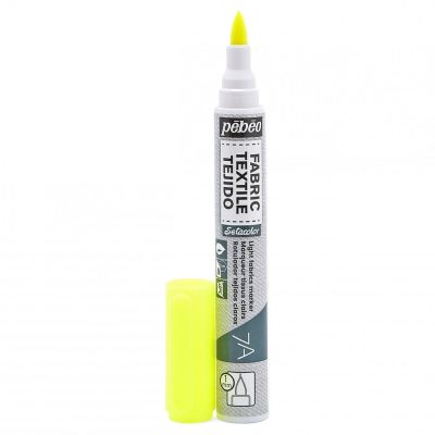 Fixka na svetlý textil 7A Flourescent Yellow, 1 mm brush
