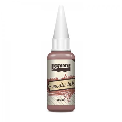 Media Ink atrament 20 ml, medená
