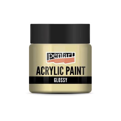 Akrylová farba lesklá 50 ml, mliečna káva
