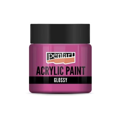 Akrylová farba lesklá 50 ml, magenta