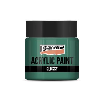 Akrylová farba lesklá 50 ml, tyrkysová