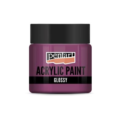 Akrylová farba lesklá 50 ml, staroružová