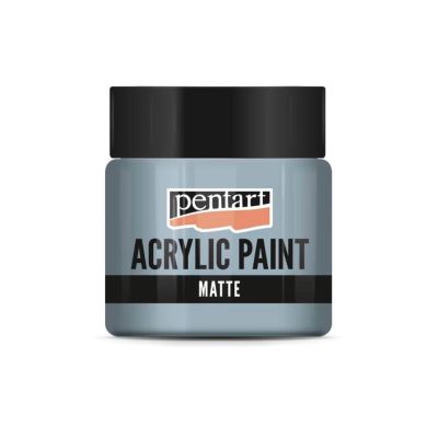 Akrylová farba matná 50 ml, country modrá