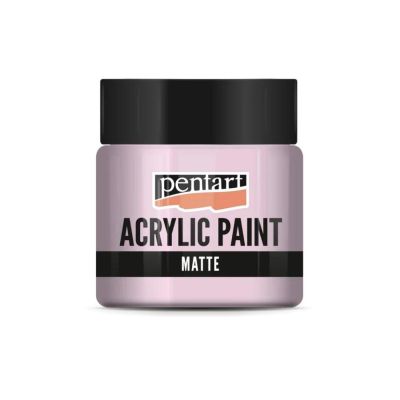 Akrylová farba matná 50 ml, country ružová