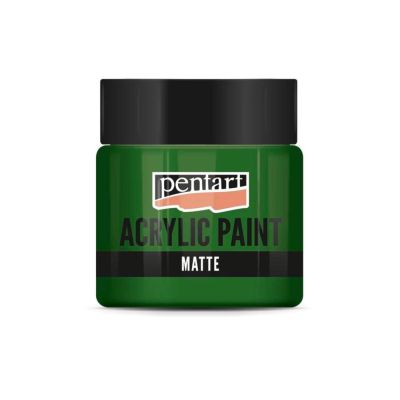 Akrylová farba matná 50 ml, zelená
