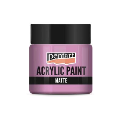 Akrylová farba matná 50 ml, malina