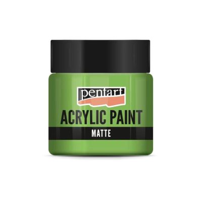 Akrylová farba matná 50 ml, listová zelená