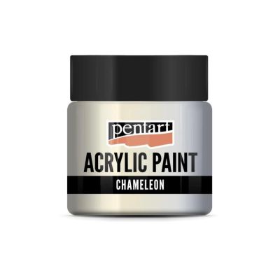 Akrylová farba 50 ml, chameleon, žlto-modrá