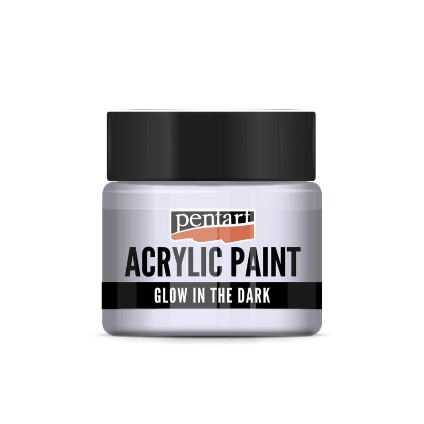 Akrylová farba 30 ml, svieti v tme, fialová