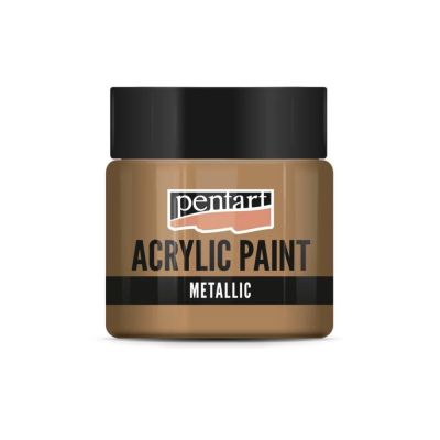 Akrylová farba 50 ml, metalická bronzová