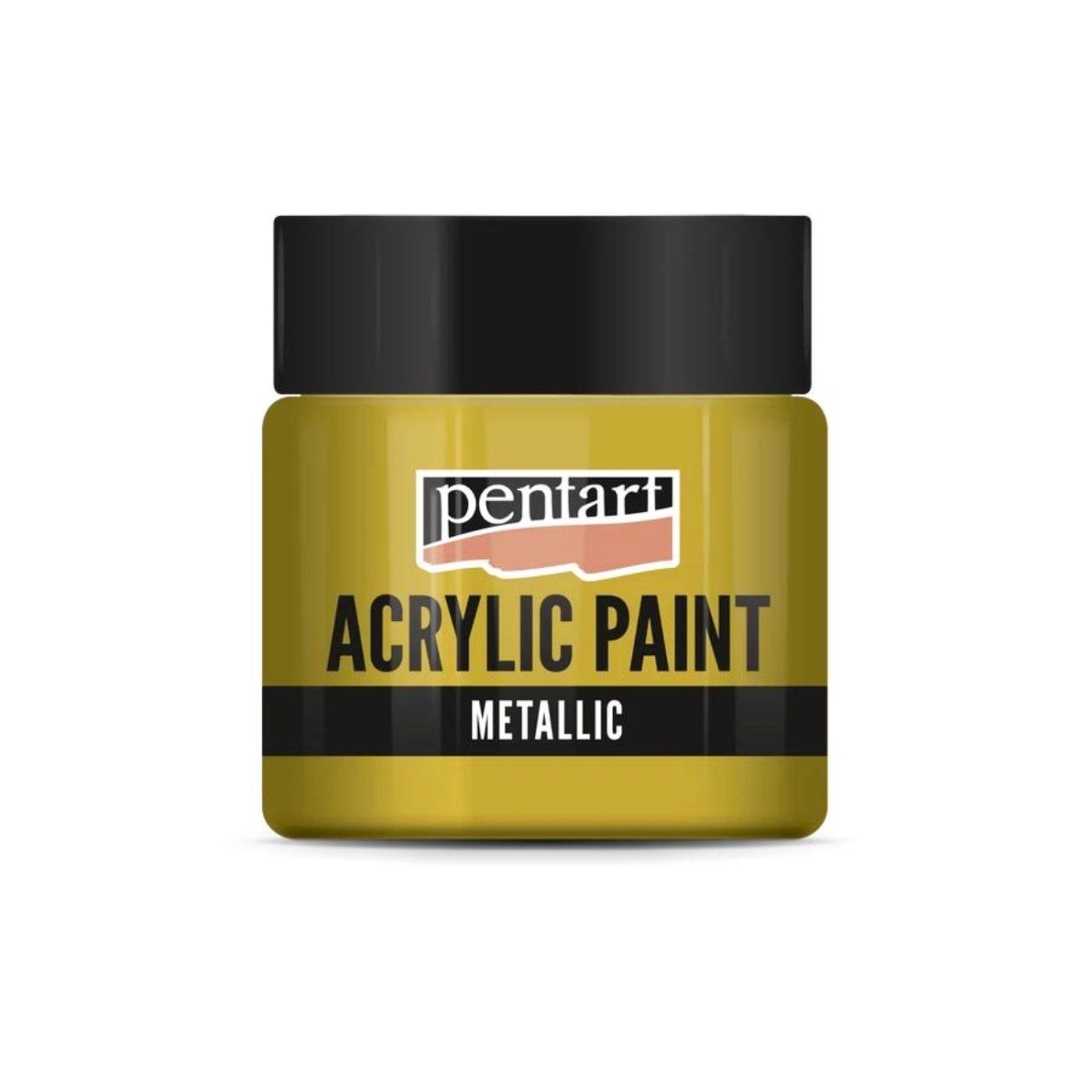 Akrylová farba 50 ml, metalická antická zlatá