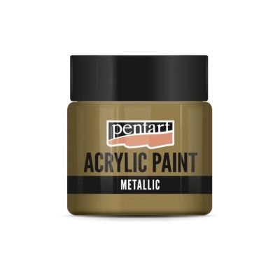 Akrylová farba 50 ml, metalická antická medená