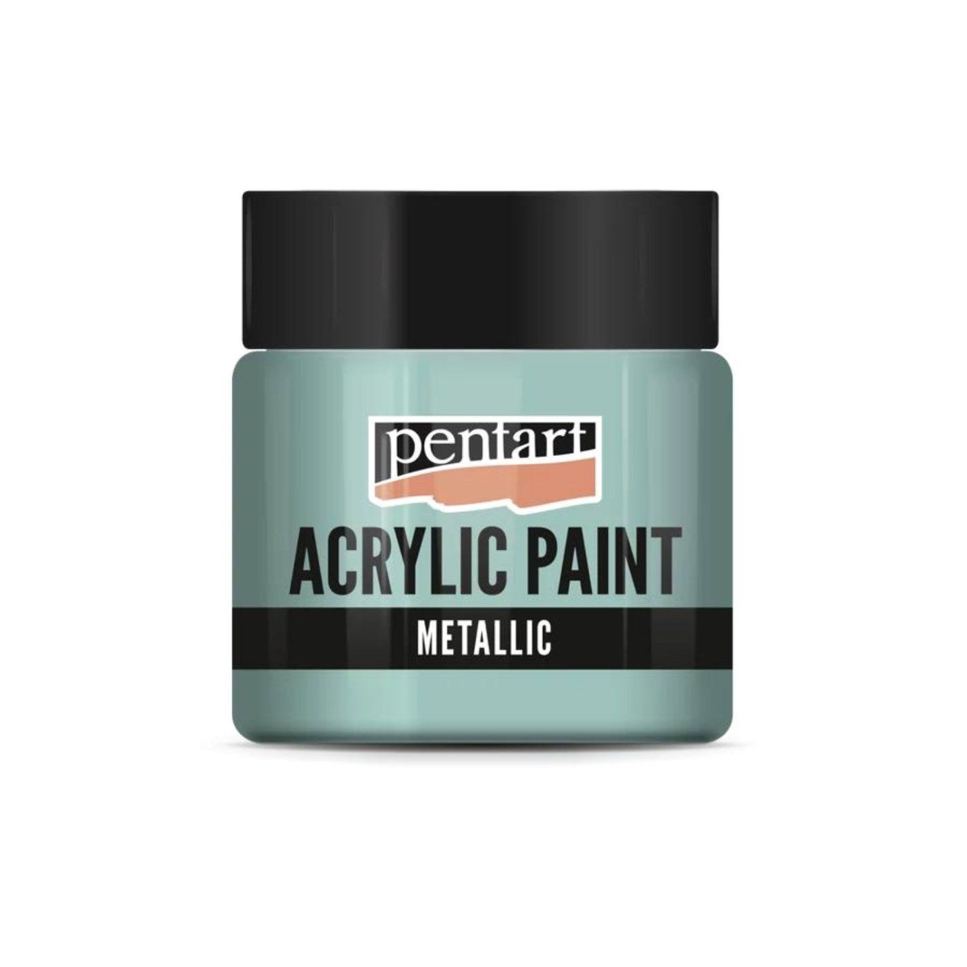 Akrylová farba 50 ml, metalická tyrkysová
