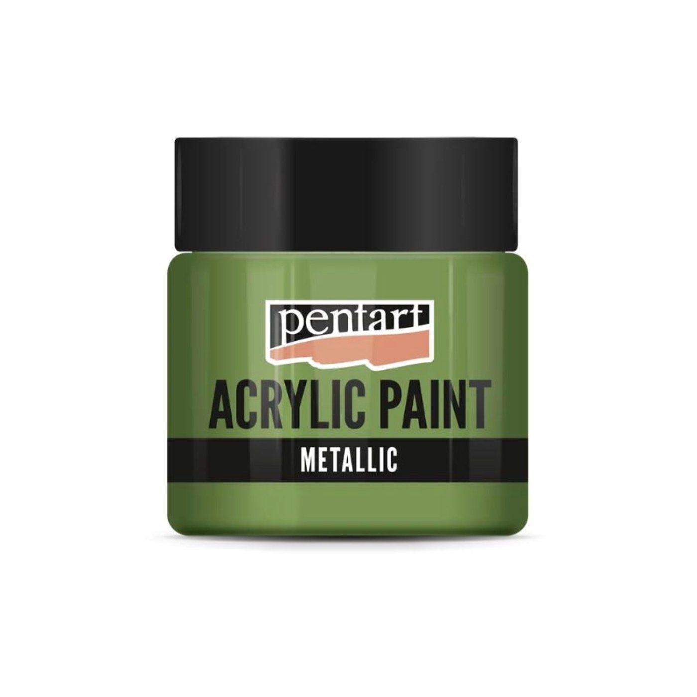 Akrylová farba 50 ml, metalická zelená