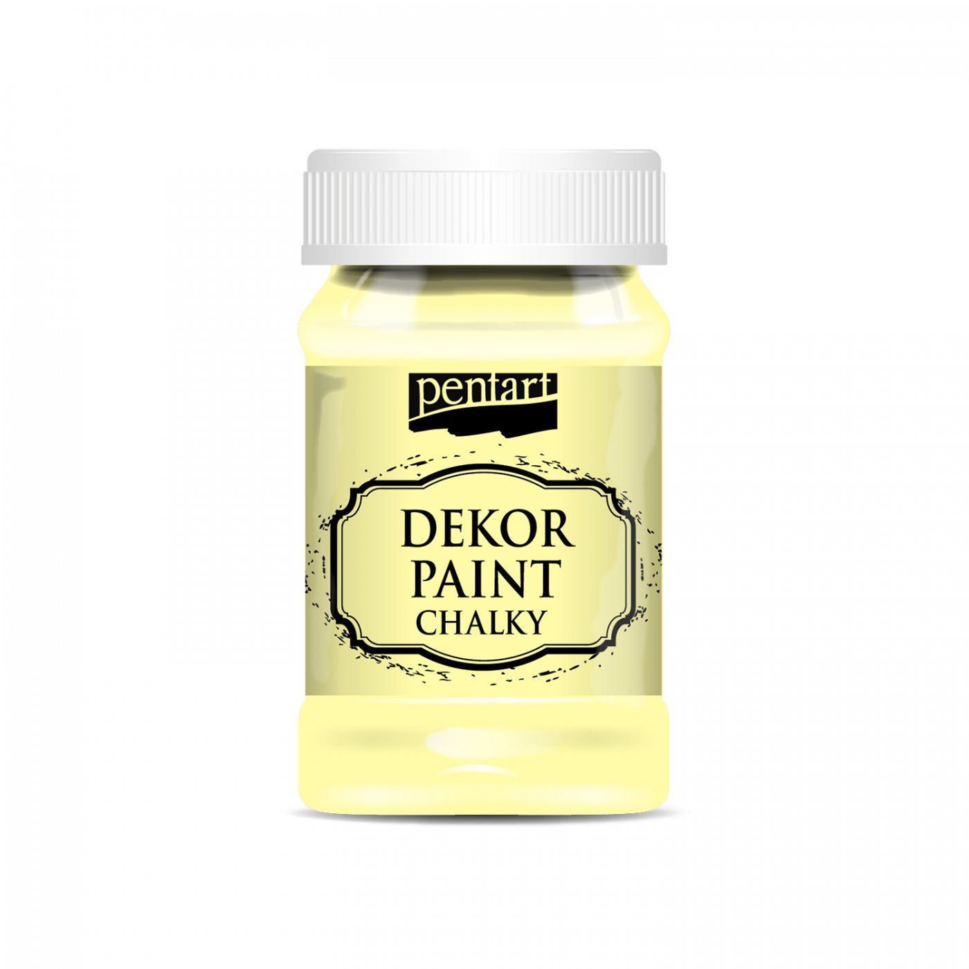 Dekor Paint Soft 100 ml, žltá