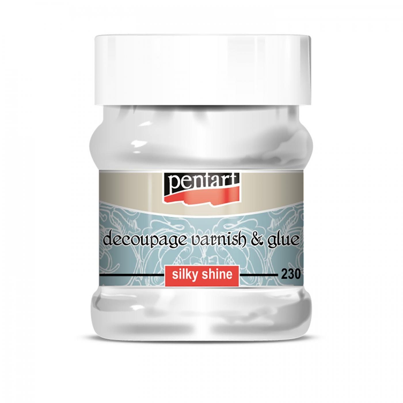 Decoupage lepidlo s lakom, lesklé 230 ml