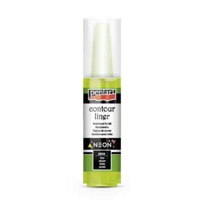 Univerzálna kontúrovacia farba 20 ml, neónová zelená