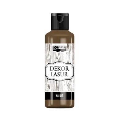 Lazúra na drevo, 80 ml, orech