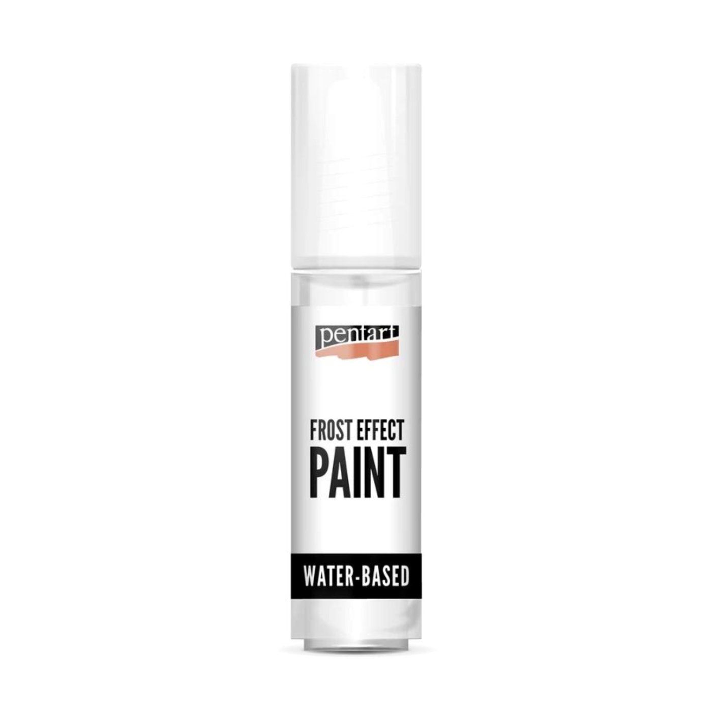 Satinovacia farba na sklo 20 ml, biela