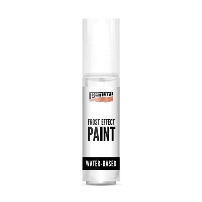 Satinovacia farba na sklo 20 ml, biela