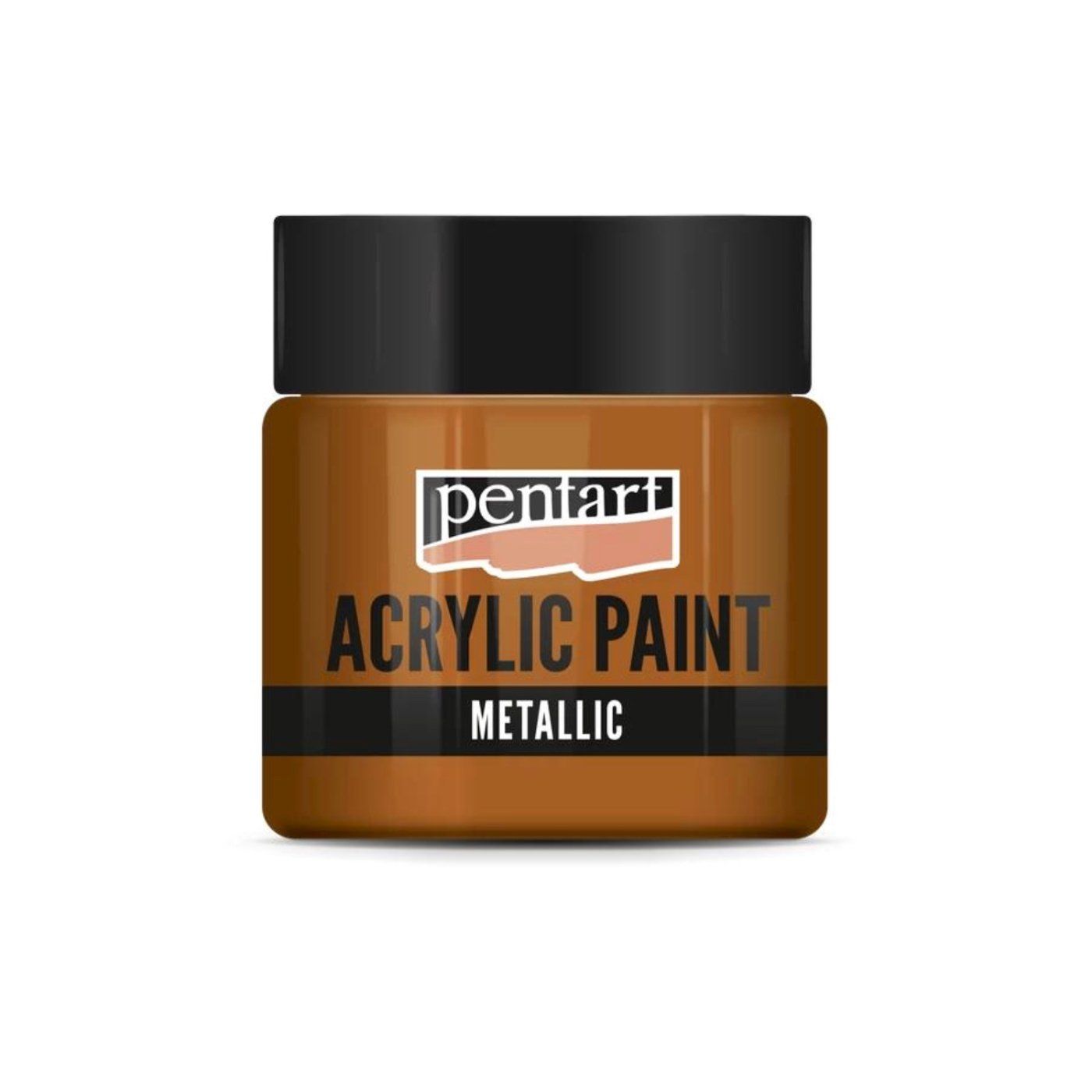 Akrylová farba 50 ml, metalická zlato červená