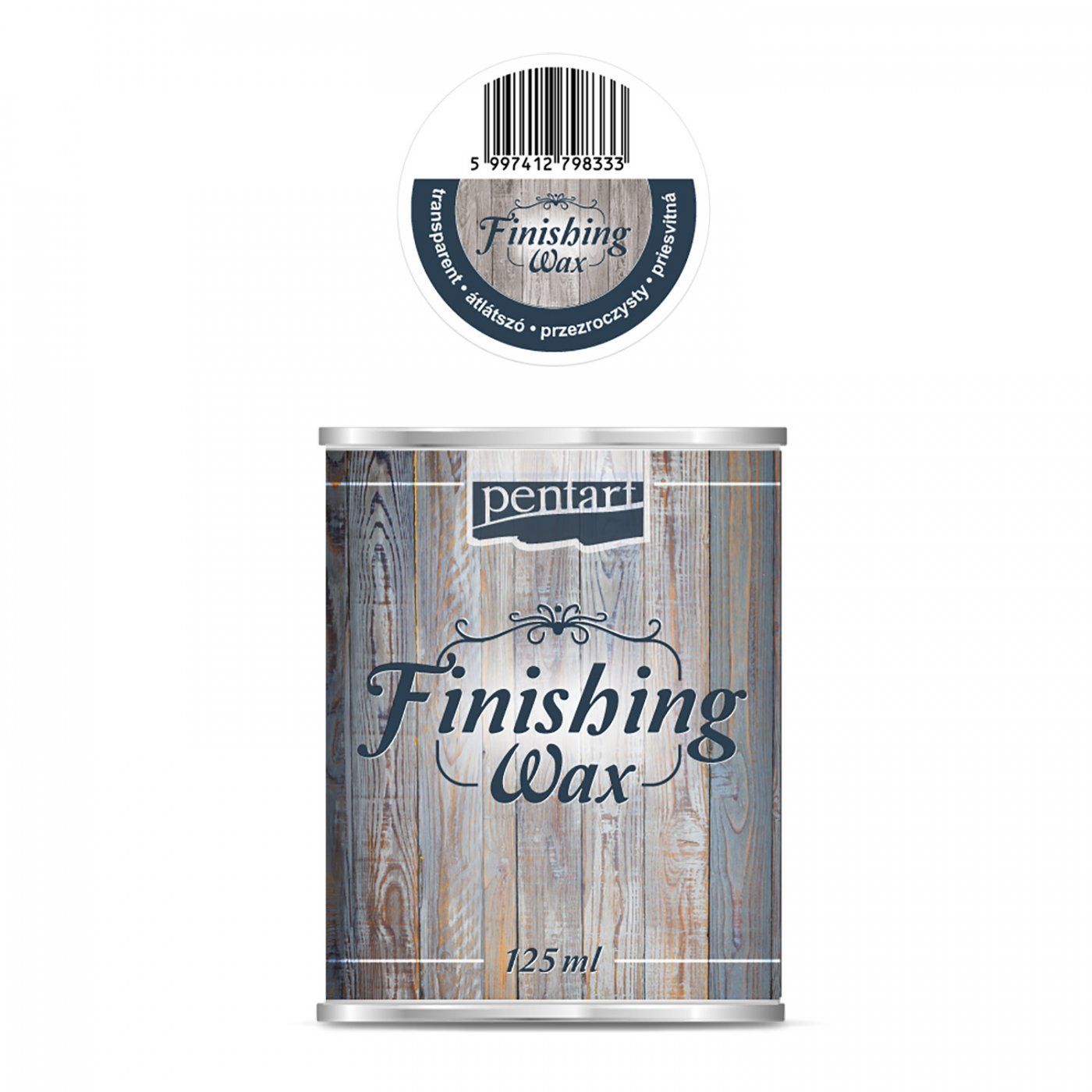 Vosková pasta, 125 ml, priehľadná