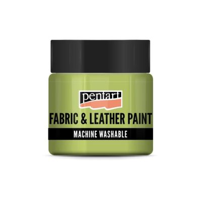 Farba na textil a kožu, 50 ml, limetka