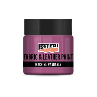 Farba na textil a kožu, 50 ml, magenta