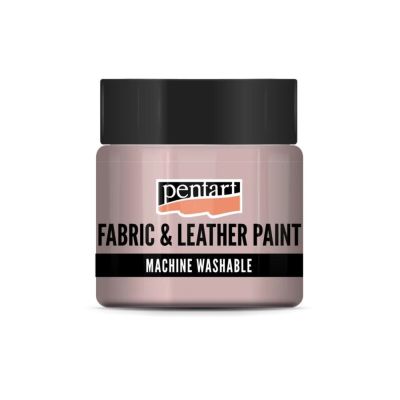 Farba na textil a kožu, 50 ml, ružová
