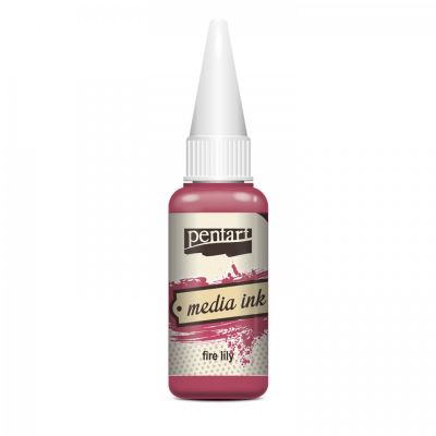 Media Ink atrament 20 ml, fire lily