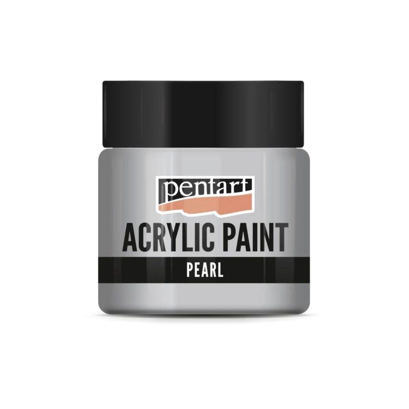 Akrylová farba perleťová 50 ml, strieborná