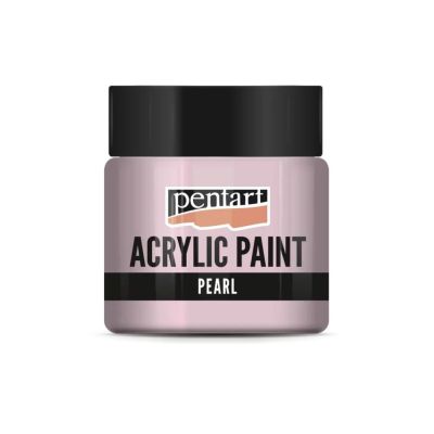 Akrylová farba perleťová 50 ml, ružová