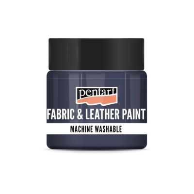 Farba na textil a kožu, 50 ml, džínsovo modrá