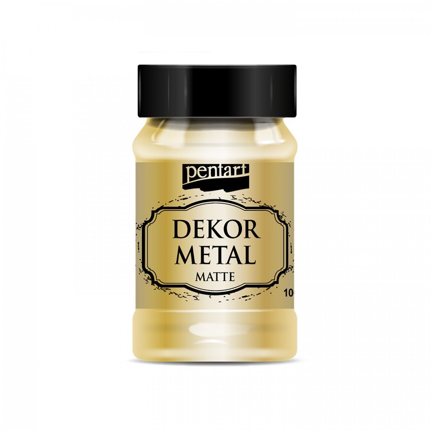 Dekor Metal matná 100 ml, zlatá
