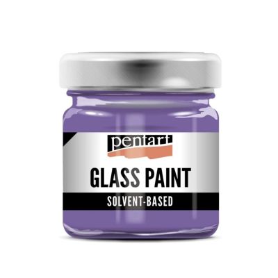 Farba na sklo, 30 ml, fialová