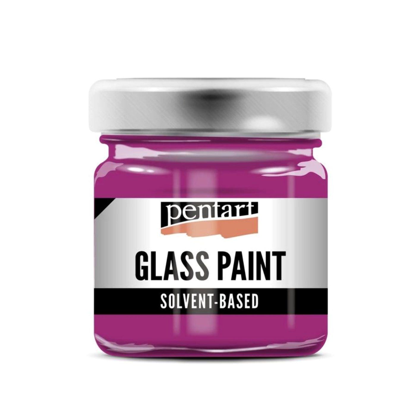 Farba na sklo, 30 ml, magenta
