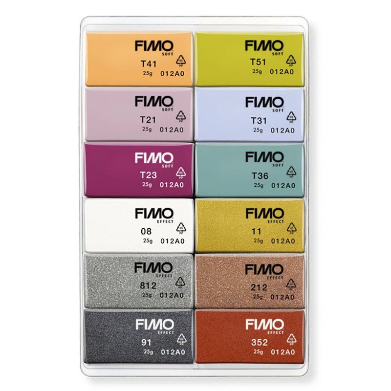FIMO SOFT Sada FASHION, 12 x 25 g