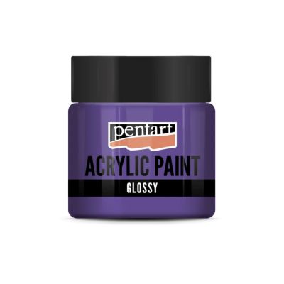 Akrylová farba lesklá 50 ml, orgovánová