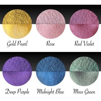 Finetec, Coliro Pearl color set Rainbow 6 farieb